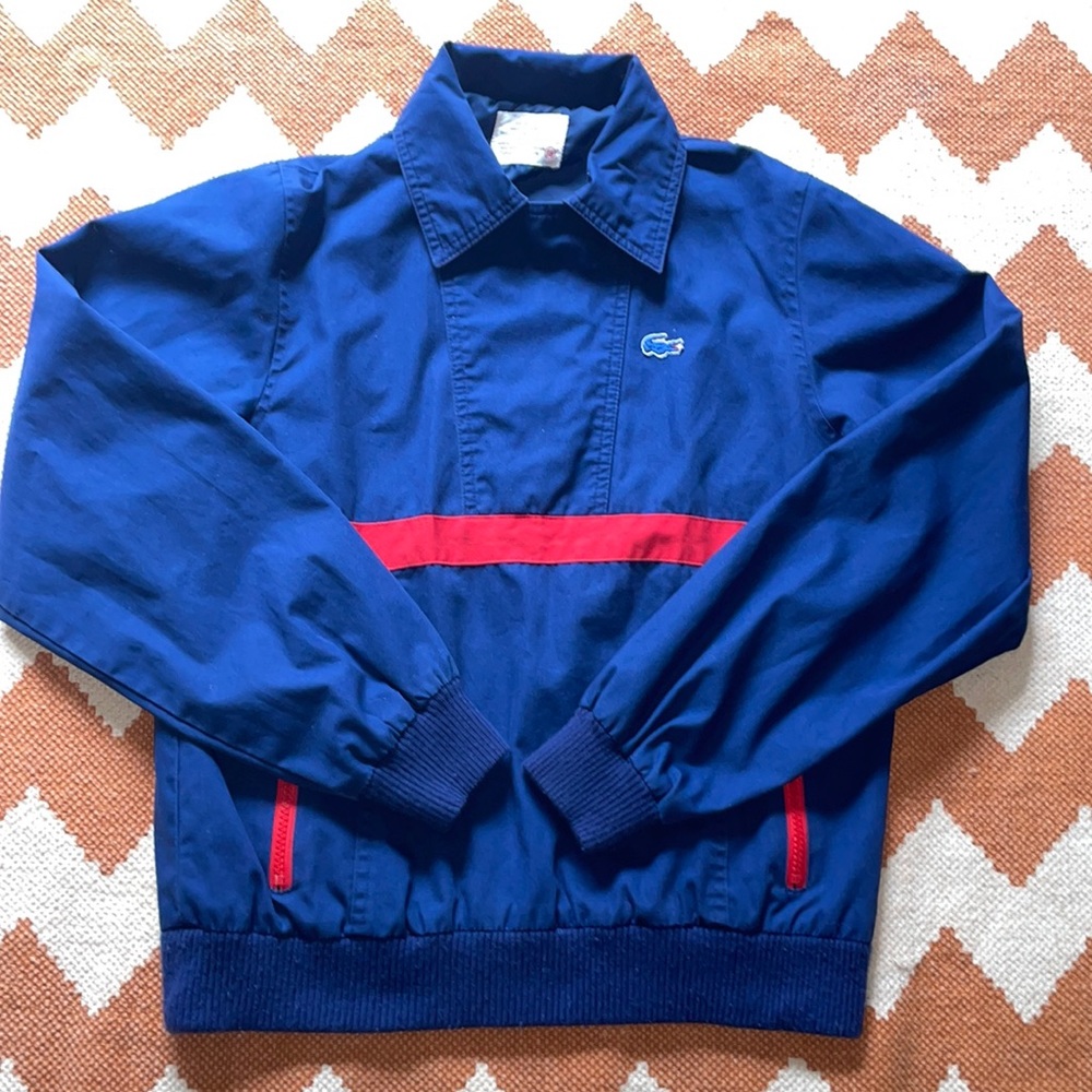 Vintage Lacoste Popover Track Jacket